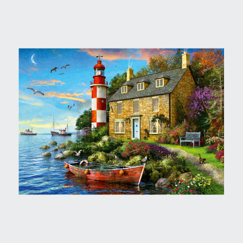 Falcon Lighthouse Keeper’s Cottage 1000 Piece Puzzle