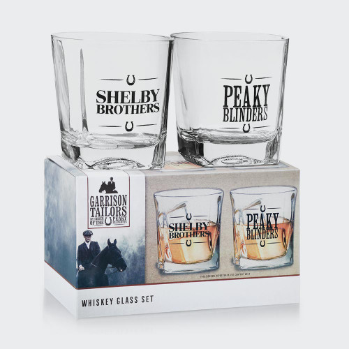 Peaky Blinders Shelby Brothers Whisky Glasses