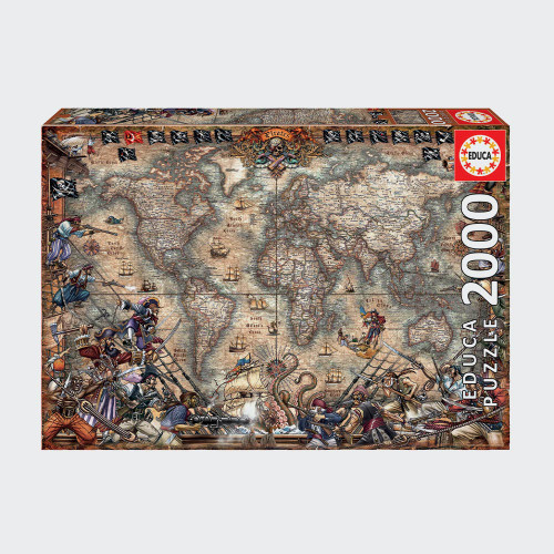 Pirates’ Map 2000 Piece Puzzle