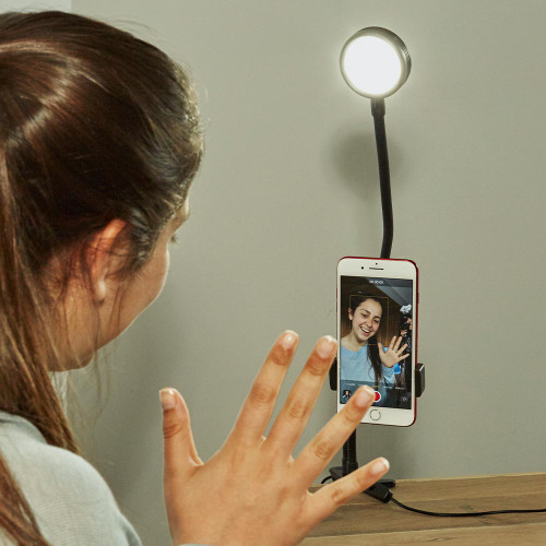 Live Streaming Kit - Light and Phone Holder