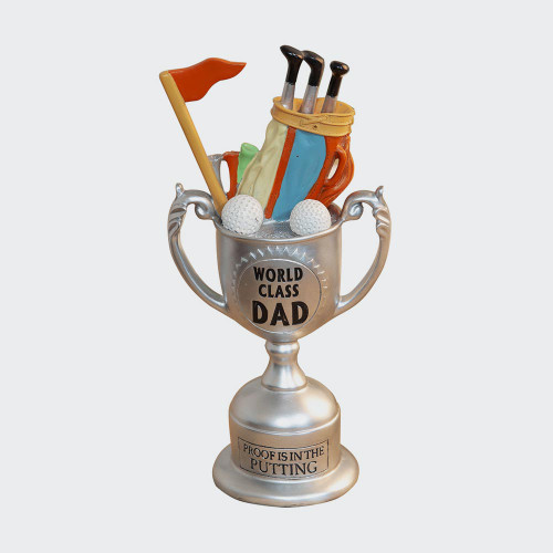 World Class Dad Proof Is In The Putting Trophy