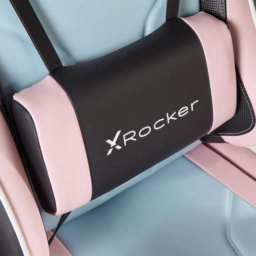 X Rocker Agility eSports PC Office Chair - Bubblegum