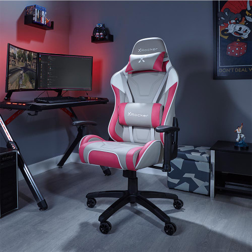 X Rocker Agility eSports PC Office Chair - Cherry