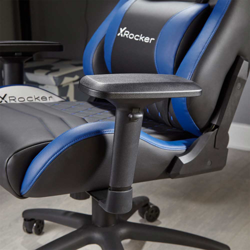 X Rocker Merlin Gaming Chair - Blue