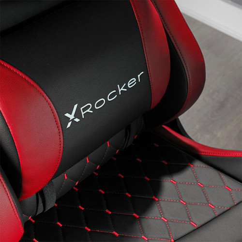 X Rocker Merlin Gaming Chair - Red