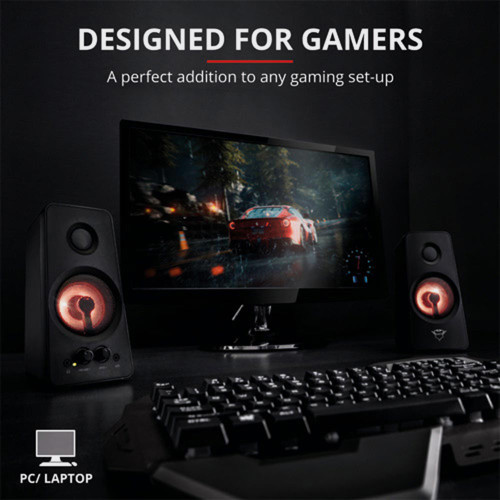 Trust GTX 608 Tytan Light-up Gaming Speaker Set