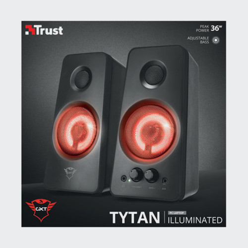 Trust GTX 608 Tytan Light-up Gaming Speaker Set