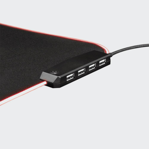 Trust GXT765 Glide-Flex RGB Mousepad With USB Hub
