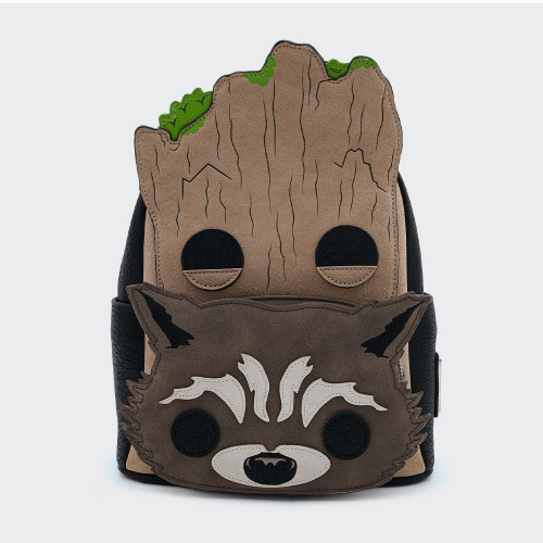 Marvel Groot and Rocket Loungefly Mini Backpack