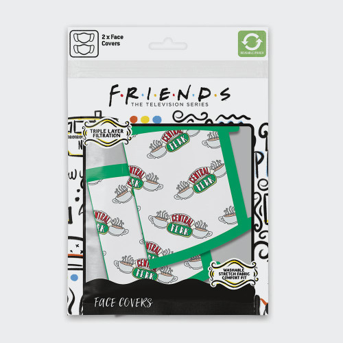 Friends Central Perk Face Mask – 2 Pack