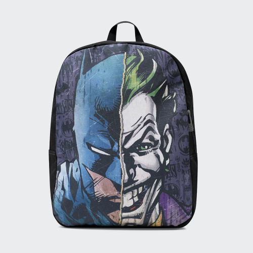 Batman and Joker Backpack