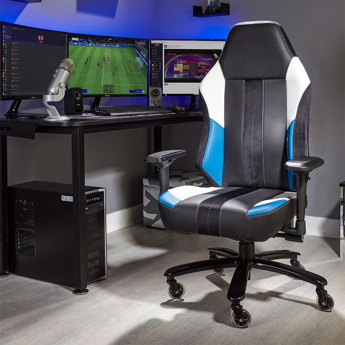 X Rocker Echo Esports Gaming Chair – Blue
