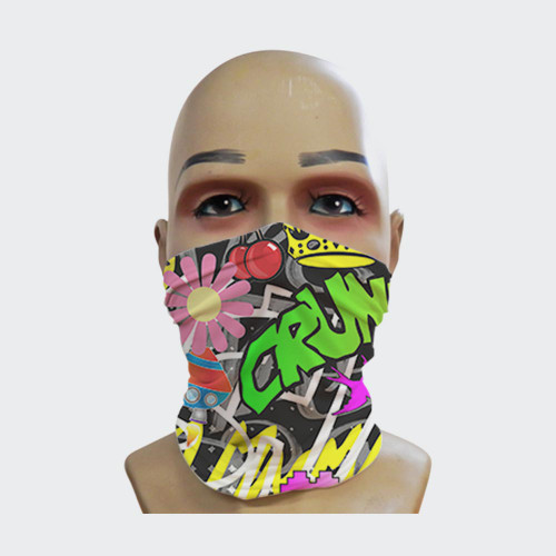 Acid Graffiti Black Mini Snood