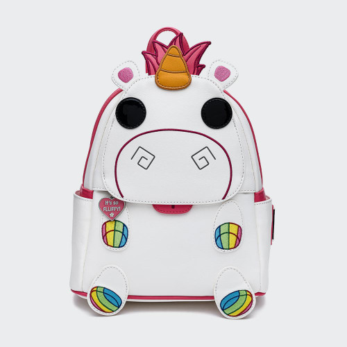 Despicable Me Minions Fluffy Unicorn Loungefly Mini Backpack