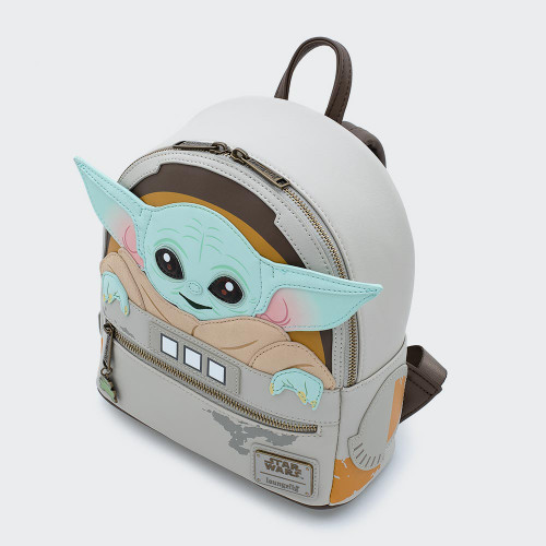 The Mandalorian The Child in Cradle Loungefly Backpack