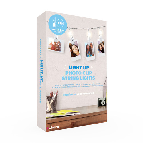 LED Photo Clip String Lights