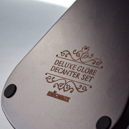 Deluxe Globe Decanter Set