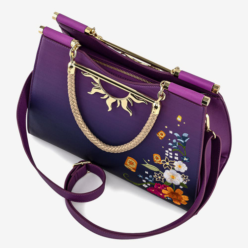Disney Tangled Floating Lanterns Loungefly Crossbody Bag
