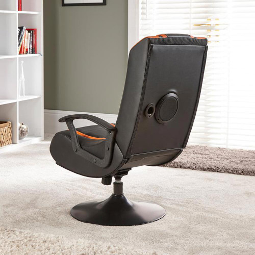 X Rocker Veleno 2.1 Audio Gaming Chair – Orange