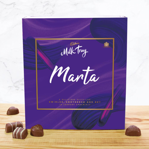 Personalised Cadbury Milk Tray Chocolates