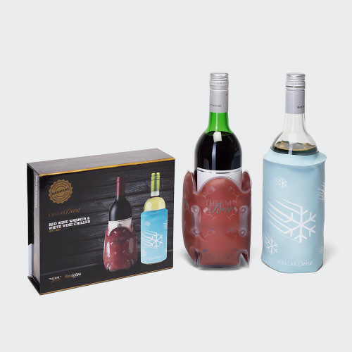 Red Wine Warmer and White Wine Chiller Set