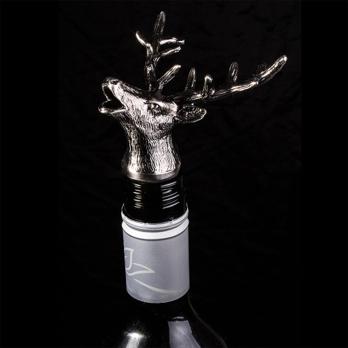 Stag Shaped Bottle Stopper and Pourer