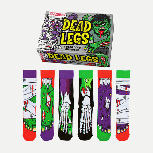 United Oddsocks Dead Legs Socks – Pack of 6 