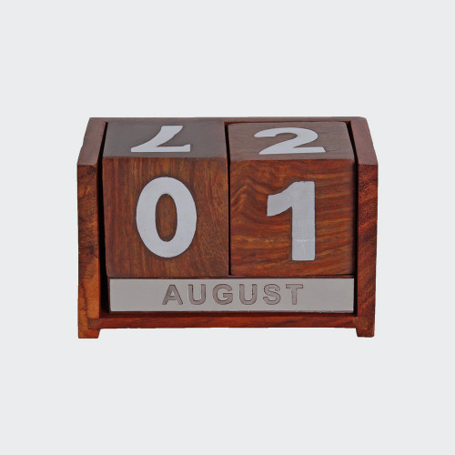 Mahogany Perpetual Calendar