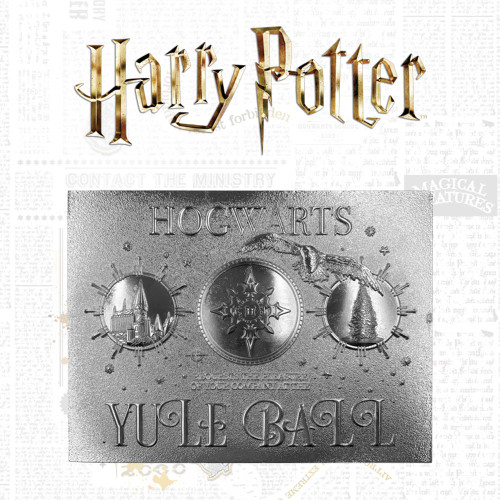 Harry Potter Silver Plated Yule Ball Ticket - Just 9995 Worldwide!