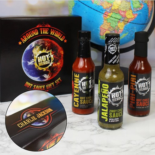 Hot-Headz Around The World Hot Sauce Gift Set