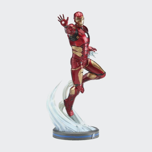 Marvel Gamerverse Avengers 9” Iron Man Statue
