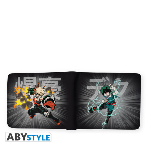 My Hero Academia Izuku and Bakugo Vinyl Bifold Wallet