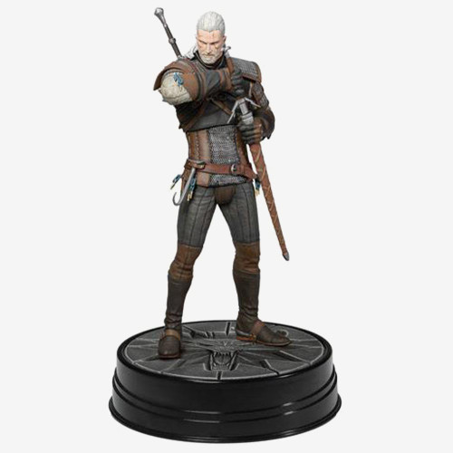 The Witcher 3 Wild Hunt Geralt Heart of Stone 9” Statue