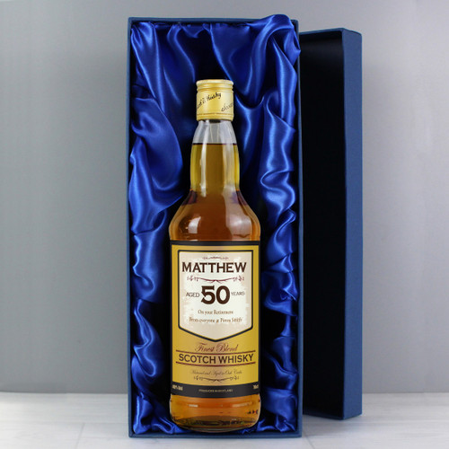 Personalised Age Whisky with Gift Box