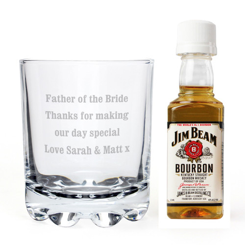 Personalised Tumbler and Mini Whiskey Set