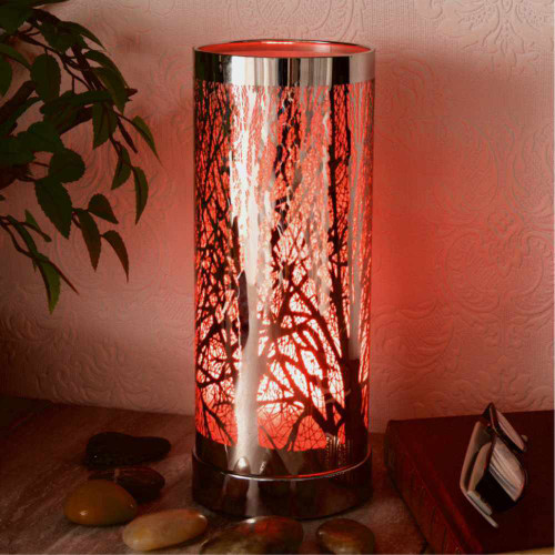 Silver Tree Colour Changing Wax Burner