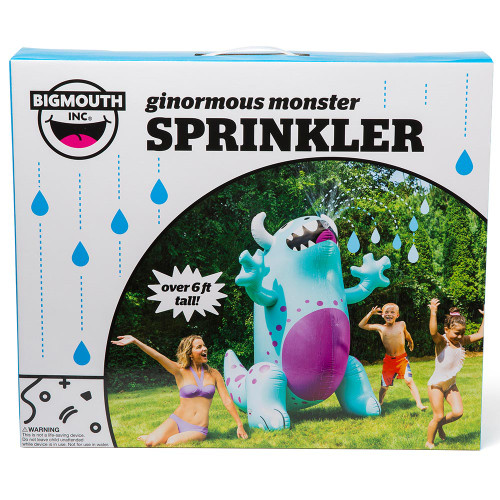 Giant Monster Inflatable Sprinkler packaging