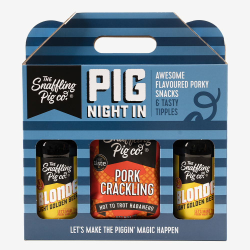 Snaffling Pig Pig Night In Beer & Hot to Trot Habanero Pork Crackling