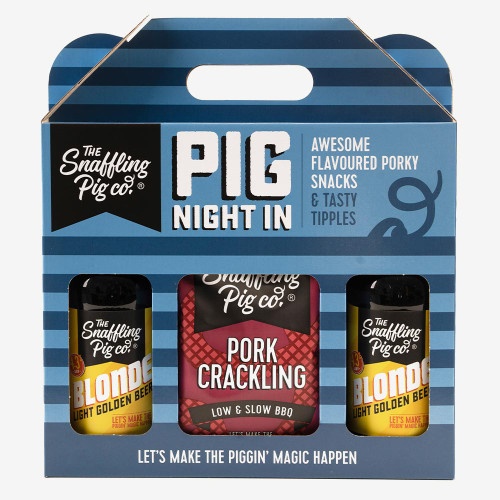 Snaffling Pig Pig Night In Beer & Low & Slow BBQ Pork Crackling