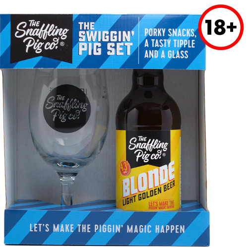 Snaffling Pig Gift Set – Beer & Perfectly Salted Crackling