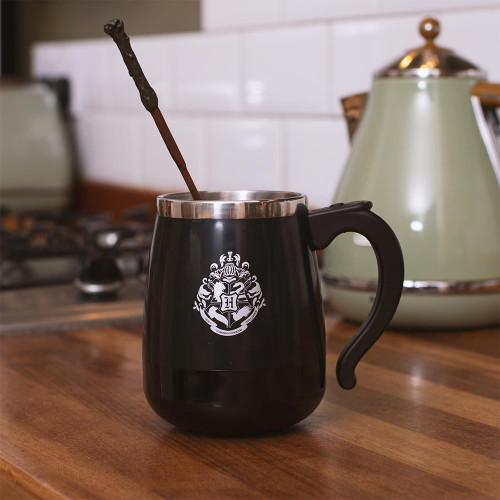 Harry Potter Magic Stirring Hogwarts Mug with Wand