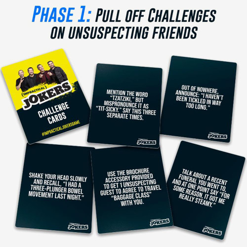Impractical Jokers Box of Challenges Game