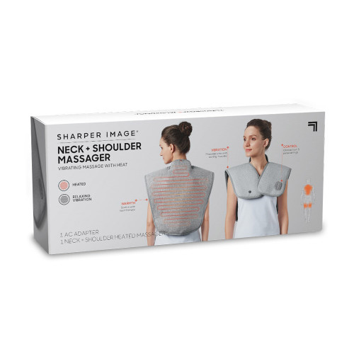 Neck and Shoulder Heated Massager by Sharper Image