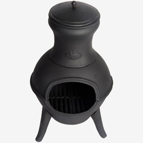 Cast Iron Terrace Heater with Open Front – Small