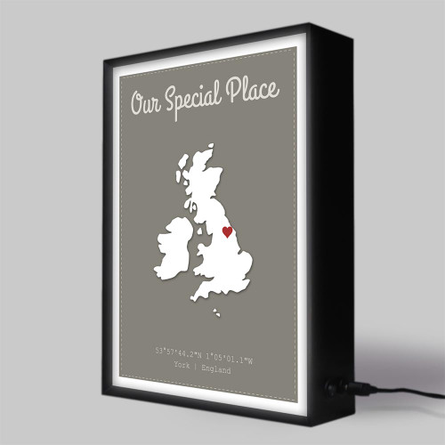 Personalised Lightbox Choice Gift Package