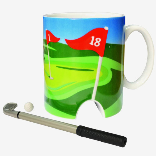 Longridge Golf Mug And Mini Putter