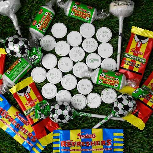 Personalised 450g Football Fan Sweet Jar