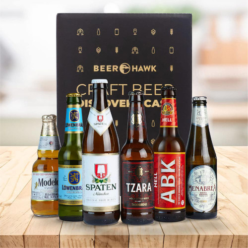 Beer Hawk World Lager Discovery Case – 6 World Beers