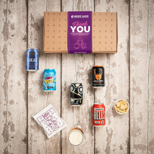 Beer Hawk Thank You Gift Box