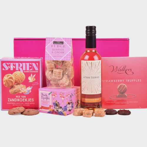 Gifts for Her – Wine and Snacks Gift Box